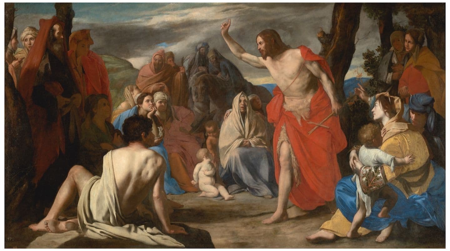 St John the Baptist Preaching